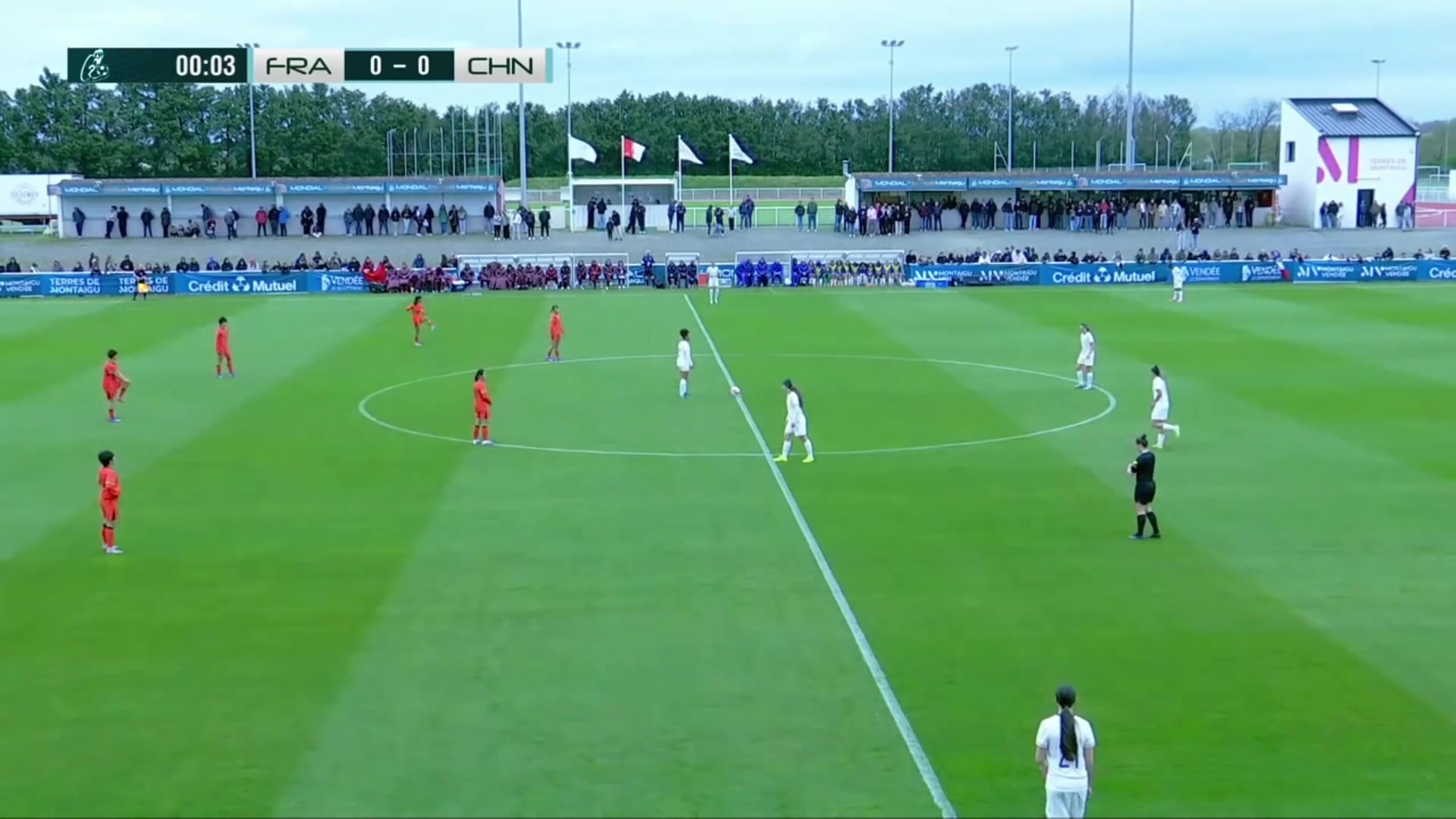 集錦蒙太古杯-周瑾彤任意球破門何風(fēng)清揚(yáng)建功 U16女足2-1法國